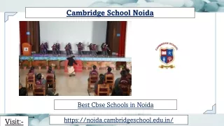 Best CBSE Schools in Noida