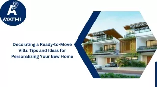 Villas for sale at hyderabad