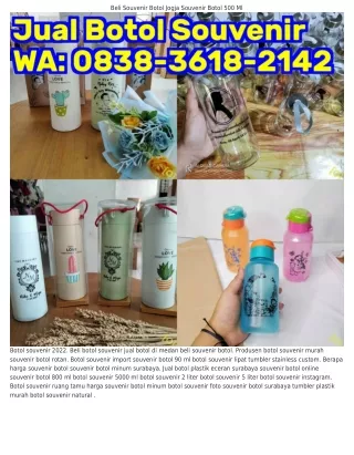 0838~3Ꮾl8~2lԿ2 (WA) Botol Souvenir Lipat Gift Botol Kaca