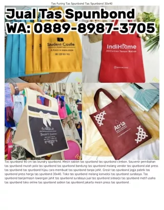 O88ᑫ·8ᑫ8ᜪ·3ᜪO5 (WA) Kain Spunbond Untuk Tas Harga Mesin Ultrasonic Jahit Tas Spu