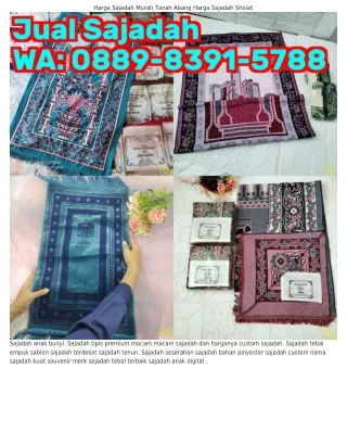 Ö889·8౩9I·5788 (WA) Sajadah Safar Sajadah Kecil Tipis