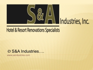 S&A Industries