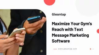 Text Message Marketing