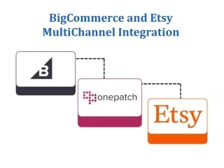 Bigcommerce and Etsy MultiChannel Integration | Order and Inventory Management