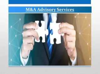 Top M&A Advisory Services