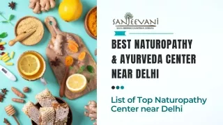 Best Naturopathy & Ayurveda Center Near Delhi