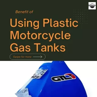 Plastic Motorcycle Gas Tanks