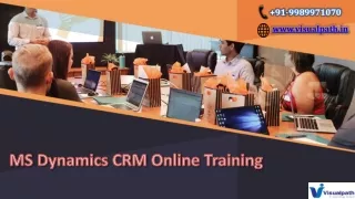 Microsoft Dynamics CRM Training | MS Dynamics CRM Training