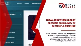 WHMCS Module Development Provide By WHMCS DADDY