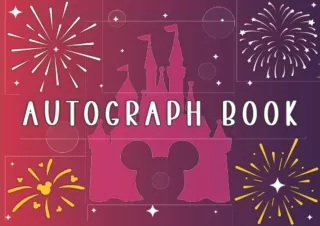 Download PDF Autograph Book Create your own amazing memory book by collecting your favorite characters colleagues celebr