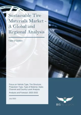 Sustainable Tire Materials Market