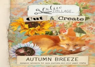 Ebook download Autumn Breeze Junk Journal Ephemera Book Designer Ephemera for Junk Journals Art Journals and Other Paper