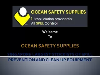 Spill Containment Pallet Singapore  Ocean Safety Supplies