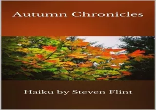 Ebook download Autumn Chronicles Haiku by Steven Flint for android