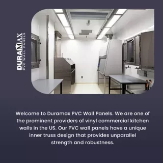 Redefine Your Commercial Kitchen Innovatively with PVC Wall and Ceiling Panels