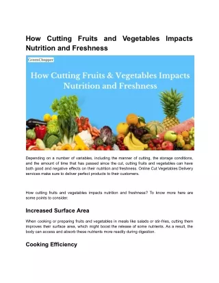 How Cutting Fruits and Vegetables Impacts Nutrition and Freshness (1)