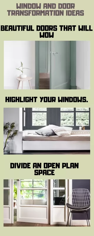 window and door transformation ideas