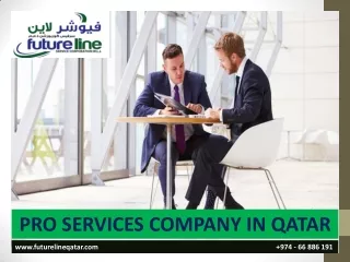 PRO SERVICES COMPANY IN QATAR