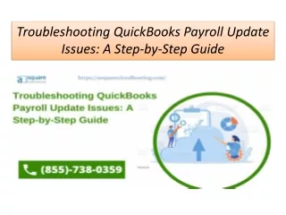 QuickBooks Payroll Won't Update: Understanding the Problem