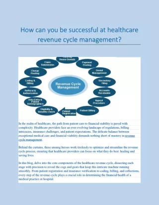 How can you be successful at healthcare revenue cycle management