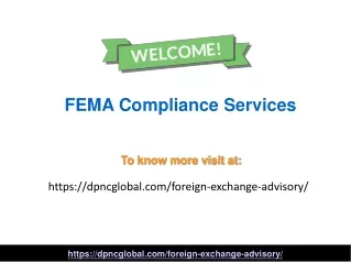 FEMA Compliance Services