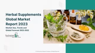 Herbal Supplements Global Market By Source, By Application, By Function, By Distribution Channel, By Region And Segment