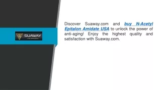 Buy N-acetyl Epitalon Amidate Usa  Suaway.com