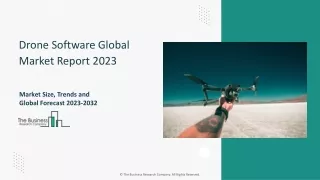 Drone Software Market Report 2023