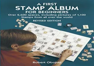 Kindle (online PDF) A First Stamp Album for Beginners: Revised Edition (Dover Children's Activity Books)