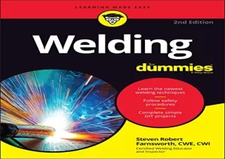 Kindle (online PDF) Welding For Dummies