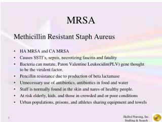 PPT - ??? ?? MRSA & VRE ? ??? ?? PowerPoint Presentation - ID:4148406