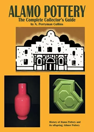 [PDF READ ONLINE] Alamo Pottery