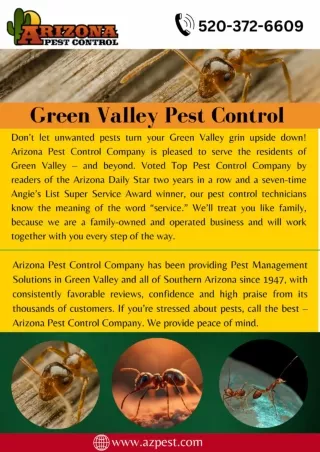 Green Valley Pest Control