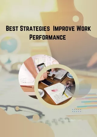 Best Strategies  Improve Work Performance