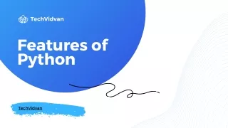 Features of Python