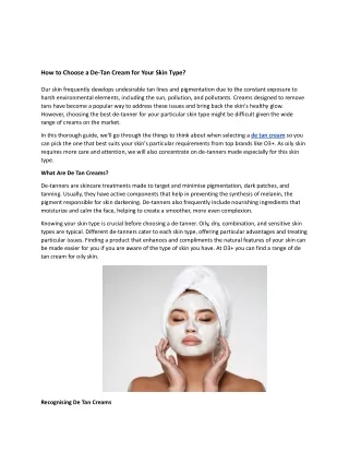 How to Choose a De Tan Cream for Your Skin Type.docx (1)