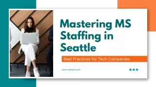 Managed Service Provider Staffing Seattle