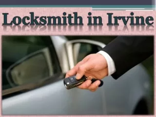 Locksmith in Irvine
