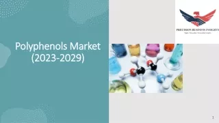 Polyphenols Market Size, Share, Growth & Trends Report 2029