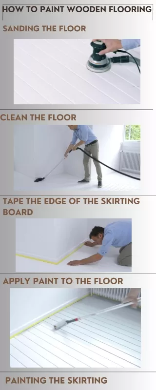 How to Paint wooden flooring