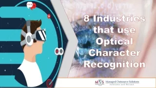 8 Industries that use Optical Character Recognition