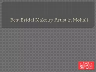 Best Bridal Makeup Artist in Mohali