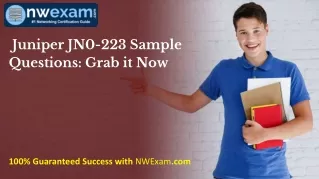 Juniper JN0-223 Sample Questions: Grab it Now