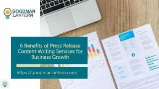 6 Benefits of Press Release Content Writing Services for Business Growth
