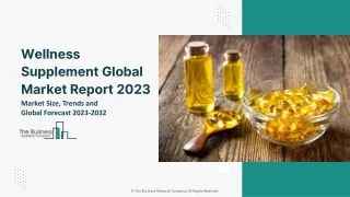 Wellness Supplement Global Market By Functional Food, By Ingredient, By Distribution Channel, By Application, By Regiona