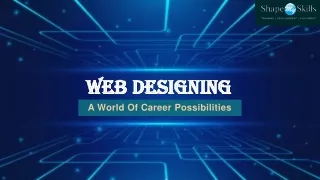 Enhance Your Designing Skills | Web Designing Training in Noida | ShapeMySkills