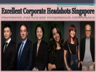 Excellent Corporate Headshots Singapore