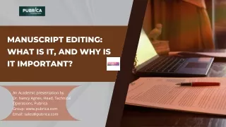 Manuscript copy editing | Editing services | APA manuscript format