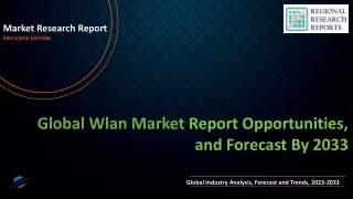 Wlan Market Growing Popularity and Emerging Trends to 2033