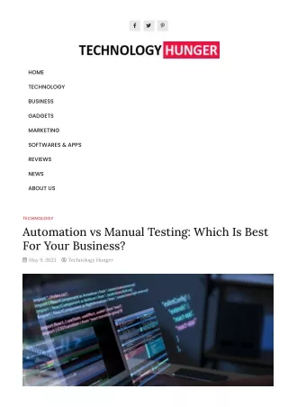 Automation vs Manual Testing Which Is Best For Your Business